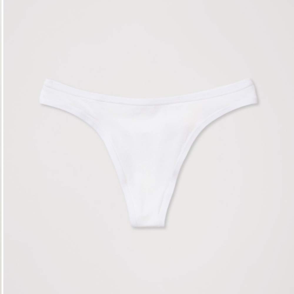 Pact Organic Everyday Classic Fit Thong / XXL / Color:White / New Never Worn
